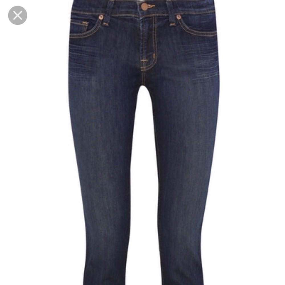 J Brand Low Rise Pencil Leg - Dark Jean